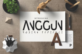 Anggun: The Futuristic Sans Serif Font for Clear Campaign Headlines