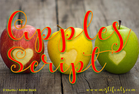 Apples Script: The Stylish Typeface for Modern Campaigns