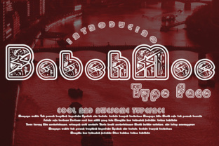 BabehMoe: The Decorative Typeface for Handmade Branding