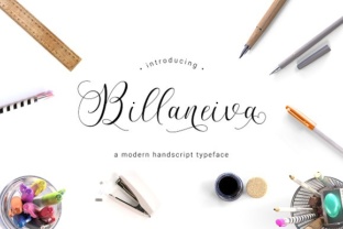 Billaneiva: The Elegant Handwritten Typeface for Modern Campaigns