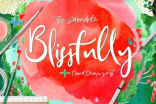 Blissfully: A Beautiful Handcrafted Font for Modern Branding