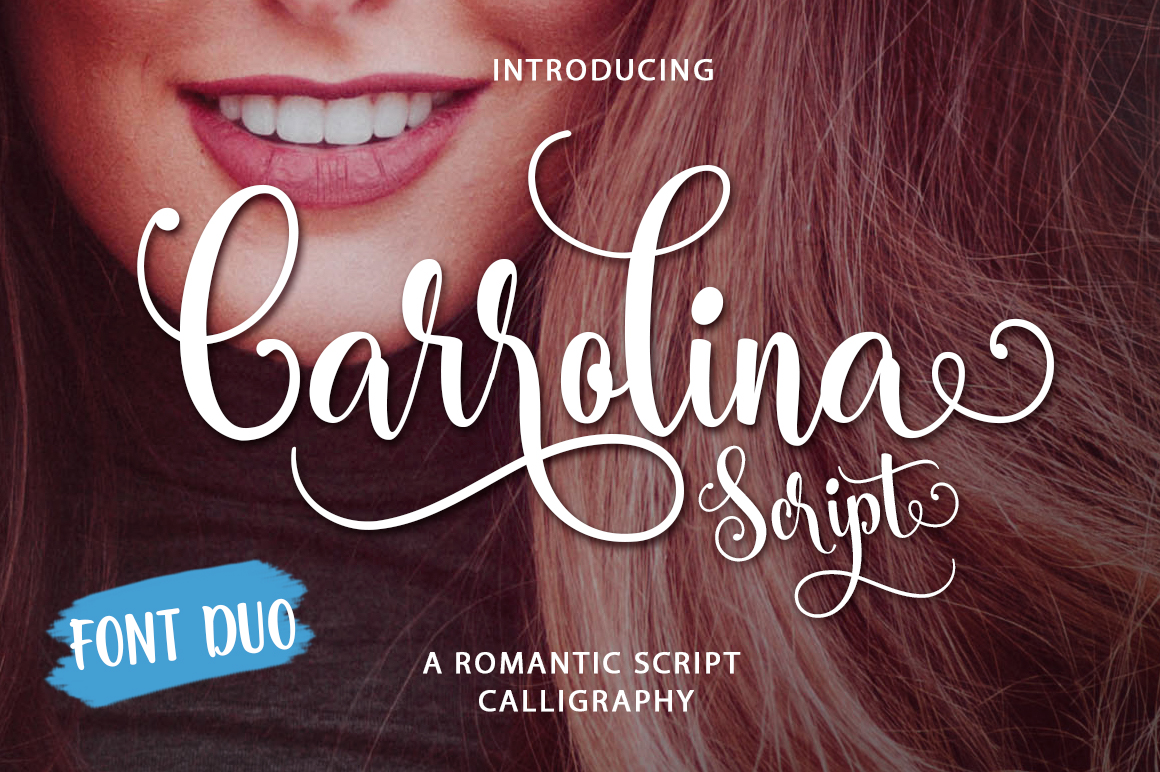 Carrolina: A Premium Font Duo for Elegant Branding Projects