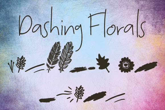 Dashing Florals: The Premium Script Handwritten Typeface for Modern Brands