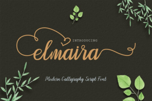 Elmaira: A Handwritten Font for Warm Brand Identity