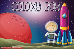 Galaxy Boy: The Perfect Creative Font for Handmade Crafts