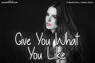 Give You What You Like: The Handwritten Font for Modern Web Design