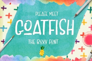 Goatfish: A Handcrafted Script Font for Modern Web Design