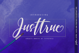 Justtrue: The Script Handwritten Font Trio for Modern Personal Branding