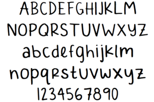 LF Scrawl: A Handwritten Script for Editorial Design