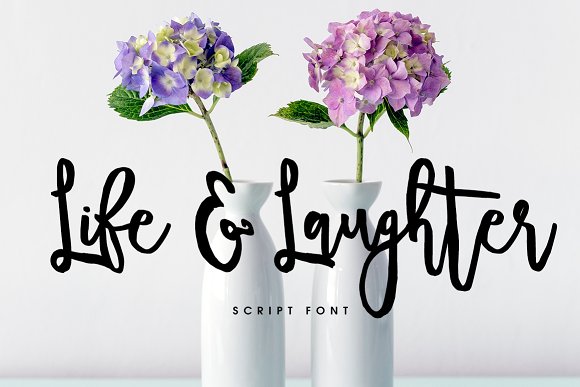Life Laughter: The Handcrafted Font for Authentic Branding