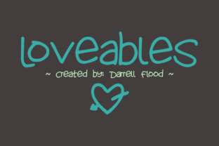 Loveables: The Hand Drawn Typeface for Modern Web Design