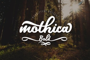 Mothica Bold: A Fluid Handwritten Typeface for Modern Branding