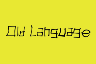Old Language: A Premium Script Handwritten Font for Modern Web Design