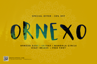 Ornexo: A Playful Handwritten Typeface for Modern Brands