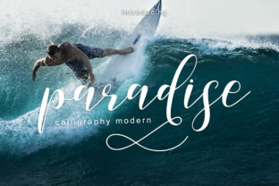 Paradise: A Modern Script Font for Polished Branding
