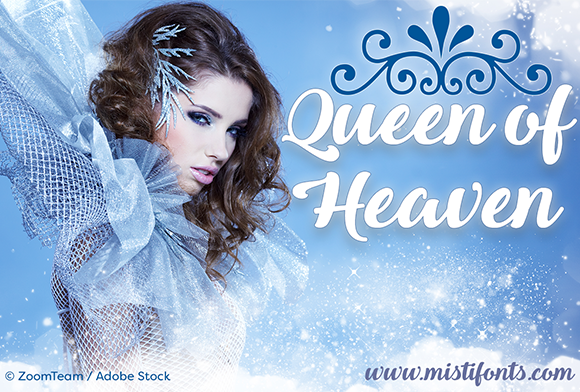 Queen of Heaven: The Stylish Calligraphy Font for Premium Branding