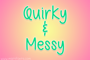 Quirky and Messy: A Casual Handwritten Font for Creative Brands