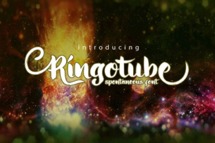 Ringotube: A Handwritten Script Font for Editorial Design