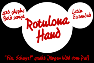 Rotulona Hand: The Perfect Typeface for Creative Makers