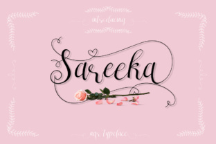 Sareeka: A Modern Calligraphy Font for Creative Makers