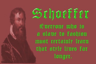 Schoeffer: A Historic Blackletter Typeface for Editorial Design