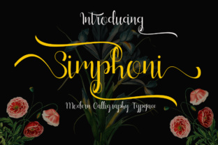 Simphoni: A Stunning Script Handwritten Font for Creative Makers