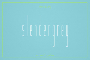 Slendergrey: The Ultimate Sans Serif for Luxury Design