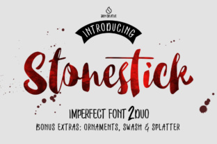 Stonestick: The Hand-Painted Typeface for Authentic Branding