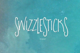 Swizzlesticks: The Handcrafted Typeface for Polished Brand Identity