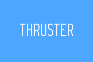 Thruster: The Bold Caps-Only Typeface for Scroll-Stopping Campaigns