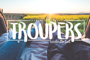 Troupers: The Playful Script Handwritten Font for Editorial Design