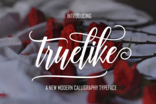 Truelike: The Elegant Script Handwritten Font for Chic Brand Campaigns