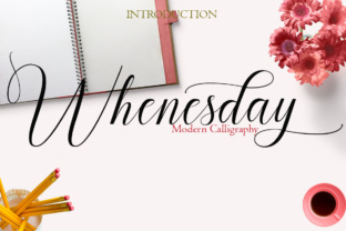Whenesday: A Premium Handwritten Script for Elegant Branding