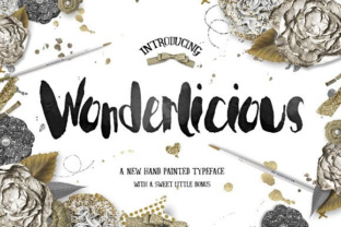 Wonderlicious: The Handcrafted Script Font for Modern Web Design