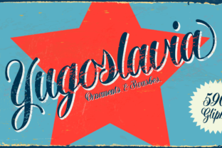 Yugoslavia: An Elegant Calligraphic Typeface for Modern Editorial Design